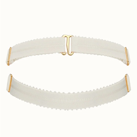 Custom Lingerie Handmade Choker and Garter Set - Picture 3 of 5